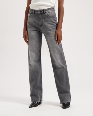 Izabella straight jeans - faded grey from Brand Mission