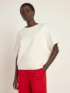 Pullunder top - off white via Brand Mission