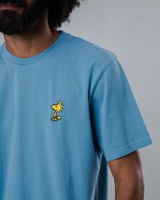 Peanuts Woodstock T-Shirt Blue via Brava Fabrics