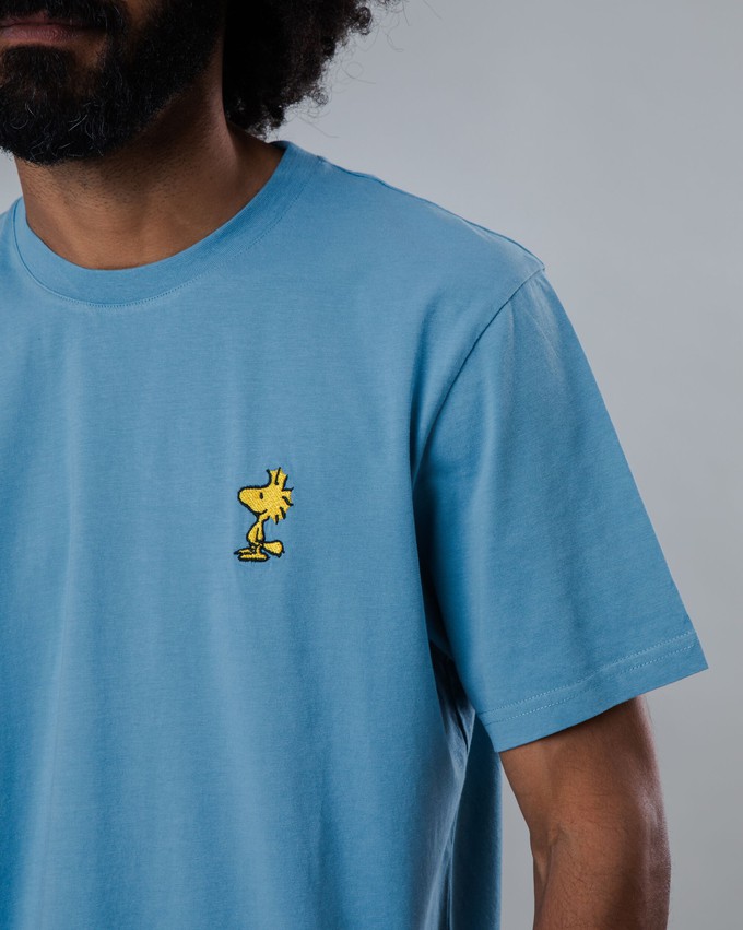 Peanuts Woodstock T-Shirt Blue from Brava Fabrics