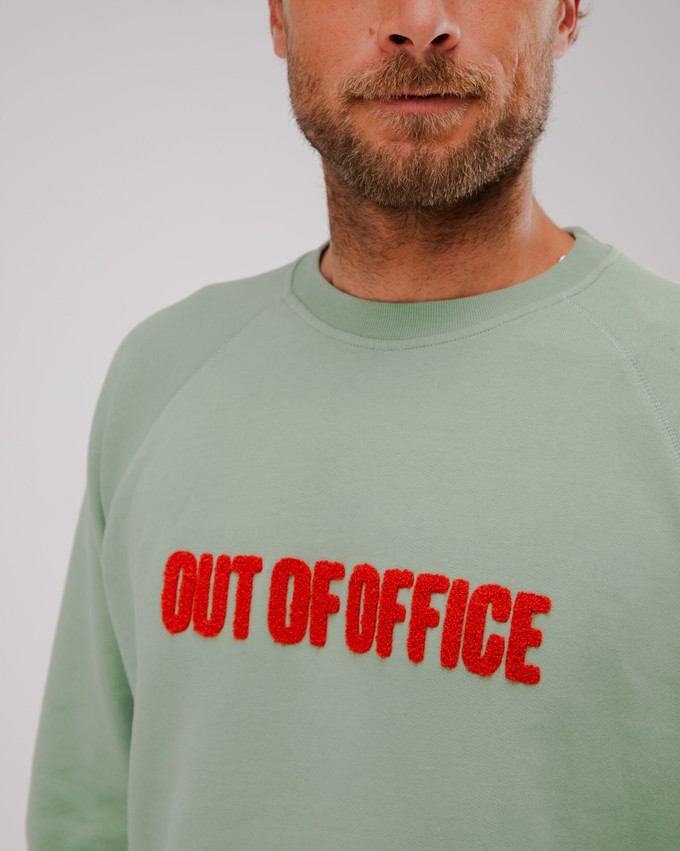 Out Of Office Sweatshirt Mint from Brava Fabrics