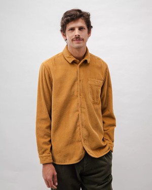 Corduroy Overshirt Camel from Brava Fabrics