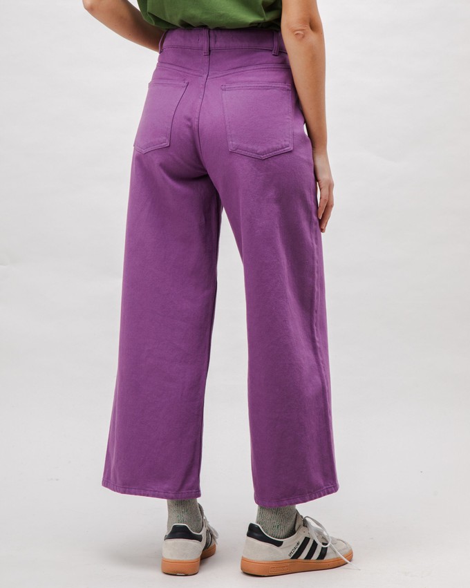 5 Pocket Cotton Twill Pants Orchid from Brava Fabrics