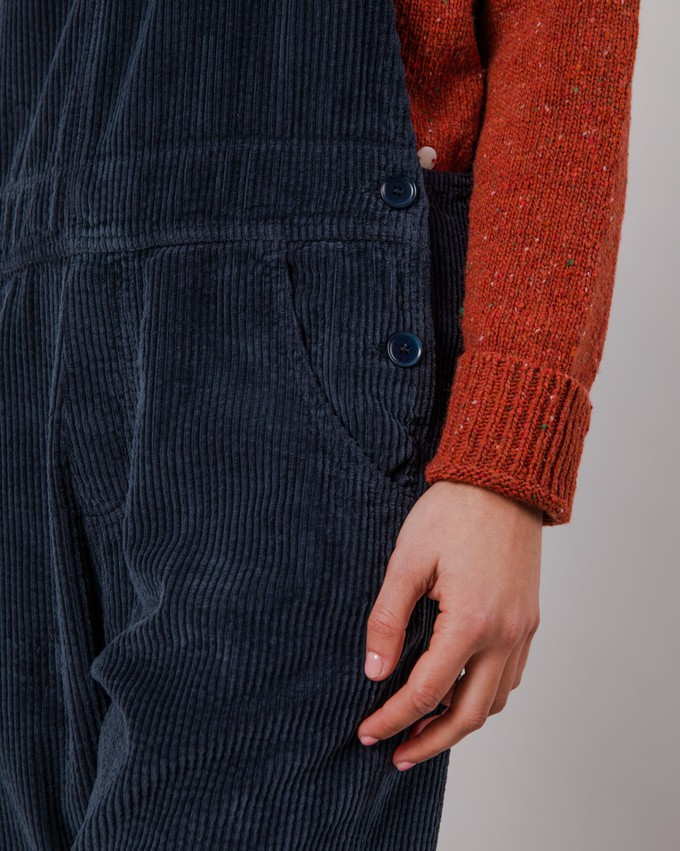 Corduroy Overall Navy from Brava Fabrics