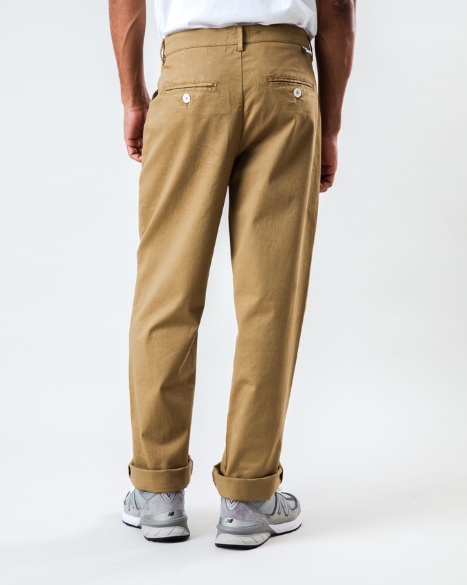 Pleated Chino Camel from Brava Fabrics