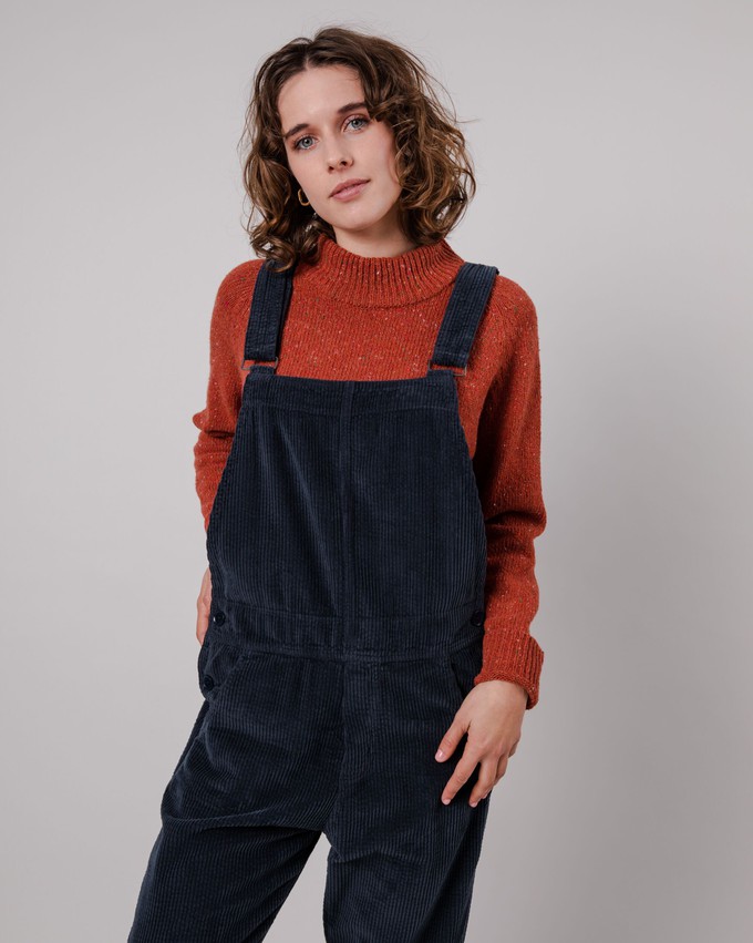 Corduroy Overall Navy from Brava Fabrics