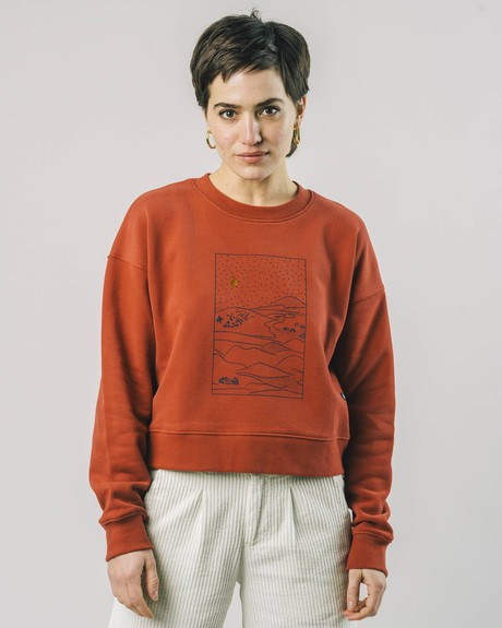 Gobi Sweatshirt Terracota from Brava Fabrics