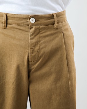 Pleated Chino Camel from Brava Fabrics