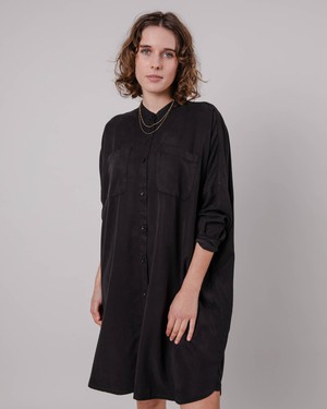 Oversize Mao Dress Black from Brava Fabrics