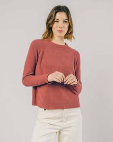 Cropped Sweater Cherry via Brava Fabrics
