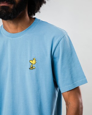 Peanuts Woodstock T-Shirt Blue from Brava Fabrics