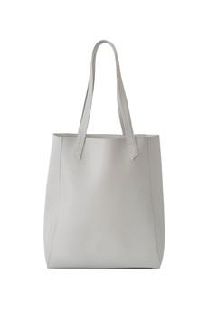 Basic shoulder bag - Stone via CANUSSA