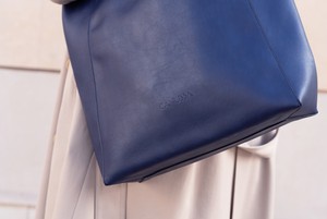 Basic shoulder bag - Navy Blue from CANUSSA