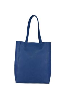 Basic shoulder bag - Navy Blue via CANUSSA