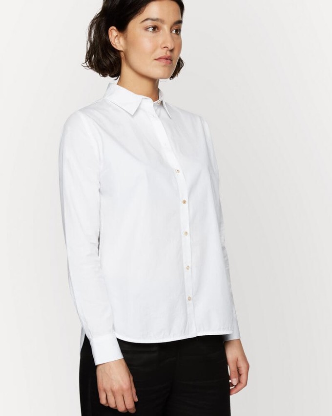 Michelle Shirt White from Charlie Mary