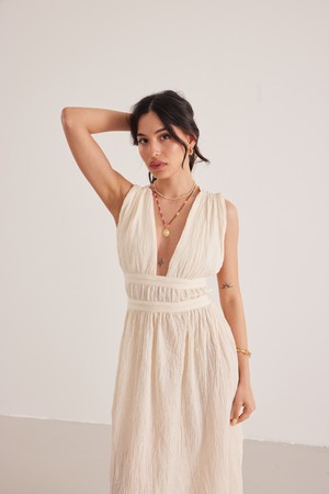 Venus Crinkle Cotton Dress from Chillax