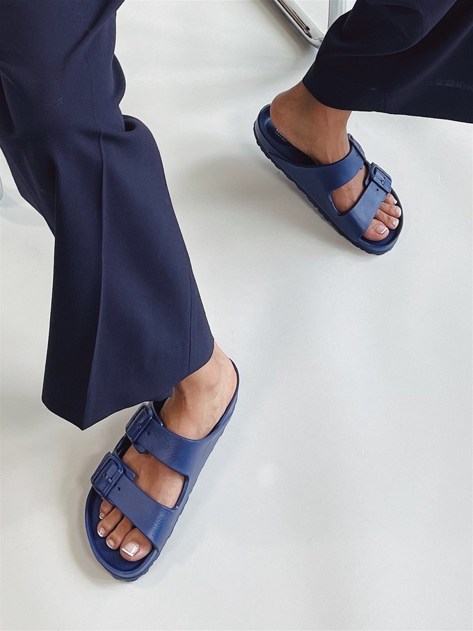 thies 1856 ® Ecofoam Sandal vegan navy from COILEX