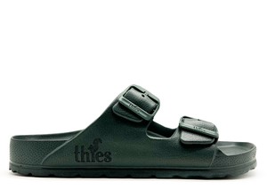 thies 1856 ® Ecofoam Sandal vegan forest green from COILEX