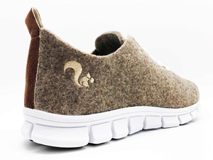 thies ® PET Sneaker beige marron | vegan aus recycelten Flaschen from COILEX