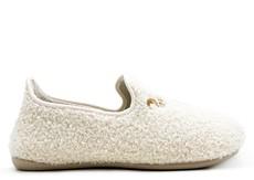 thies 1856 ® Rec Teddy Closed Slipper off white (W/X) via COILEX