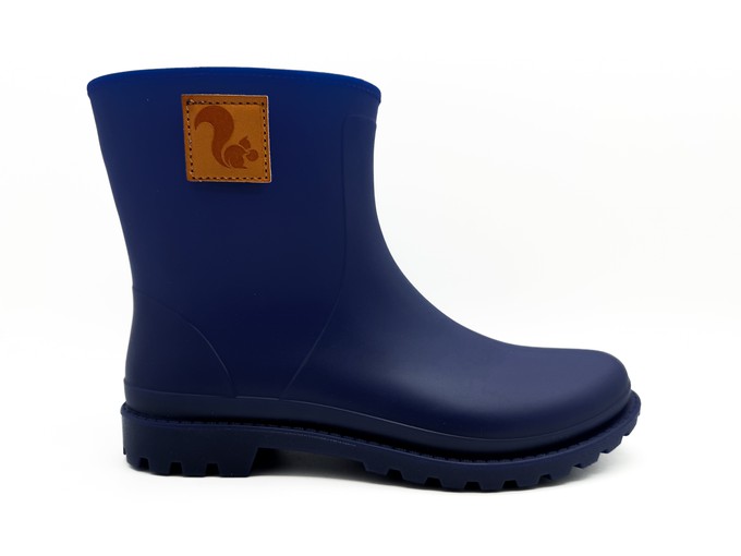 thies ® Bio Rainboot dark navy vegan (W) | 100% waterproof biodegradable rainboots from COILEX