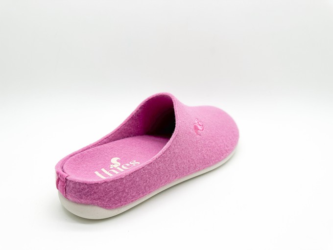 thies 1856 ® Recycled PET Slipper vegan pink (W/X) from COILEX