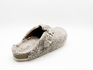 thies 1856 ® Eco Teddy Clog vegan taupe (W/X) from COILEX