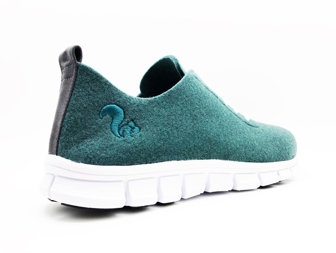 thies ® PET Sneaker olive | vegan aus recycelten Flaschen from COILEX