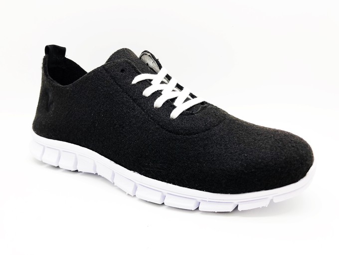 thies ® PET Sneaker black | vegan aus recycelten Flaschen from COILEX