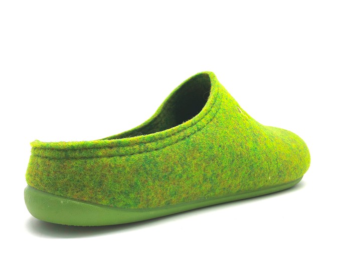 thies 1856 ® Recycled PET Slipper vegan green (W/M) from COILEX