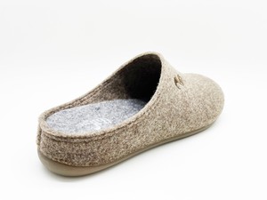 thies 1856 ® Recycled PET Slipper vegan beige marron (W/M/X) from COILEX