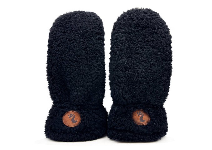 thies 1856 ® Sheepskin Gloves / Mittens black (W/M/X) from COILEX