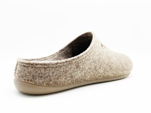 thies 1856 ® Recycled PET Slipper vegan beige marron (W/M/X) from COILEX