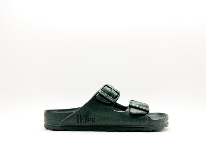 thies 1856 ® Ecofoam Sandal vegan forest green from COILEX