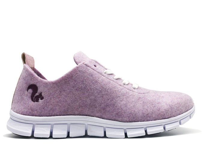 thies ® PET Sneaker lilac | vegan aus recycelten Flaschen from COILEX