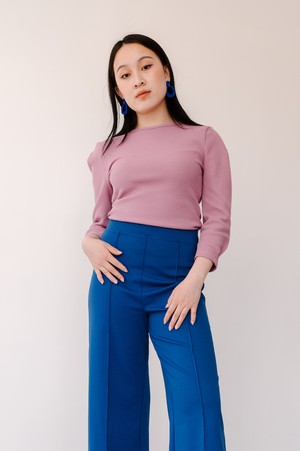 Violet Top Roze from Common & Sense