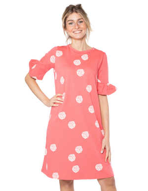 Dress Organic Cotton Lotti - light pink from CORA happywear