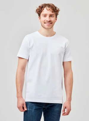 Double pack T-Shirt out of Organic Cotton - Brilliant White from COREBASE