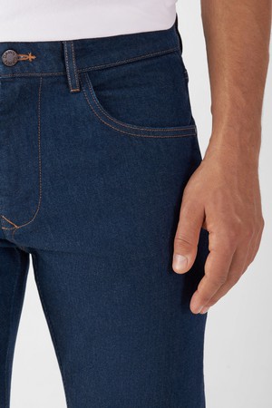 DUSK Regular Straight Minimal Stretch - Classic - Classic Blue from DAWN Denim