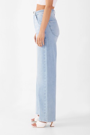 BLINK High Waist Wide - Light Blue from DAWN Denim