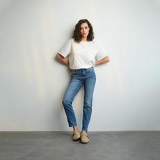 STELLAR Slim Comfortstretch - Classic - Faded Blue via DAWN Denim