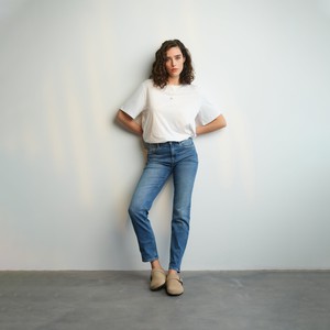 STELLAR Slim Comfortstretch - Classic - Faded Blue from DAWN Denim