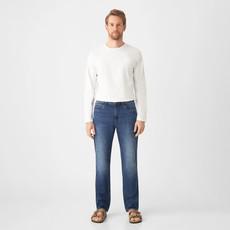 DUSK Regular Straight Minimal Stretch - Classic - Dark Blue via DAWN Denim