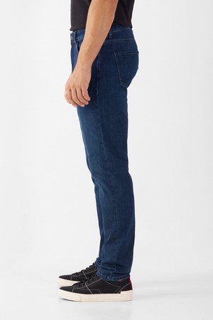 MORROW Soft Stretch - Slim - Dark Blue from DAWN Denim