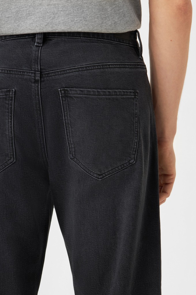 RISE Relaxed Tapered Minimal Stretch - Basic - Vintage Black from DAWN Denim