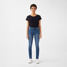 SUN UP Skinny Powerstretch - Basic - Medium Blue via DAWN Denim