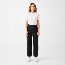 DAWN Wide Straight Cropped Non-Stretch - Minimal - Black Denim via DAWN Denim