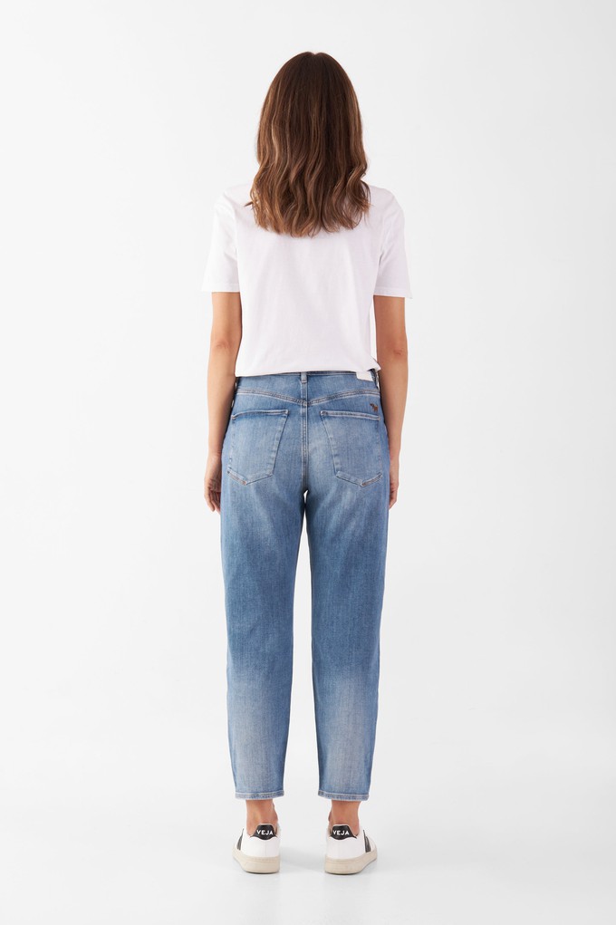 STARDUST O-Shape Soft Denim - Classic - Light Blue - Art on Broken Pieces from DAWN Denim