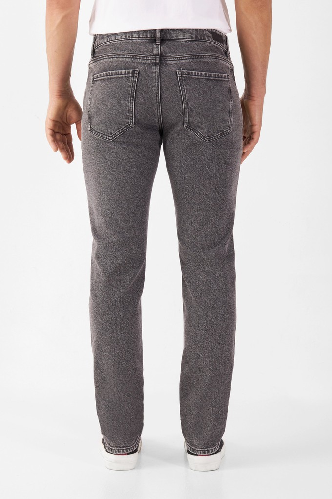 DUSK Regular Straight Minimal Stretch - Classic - Light Grey from DAWN Denim