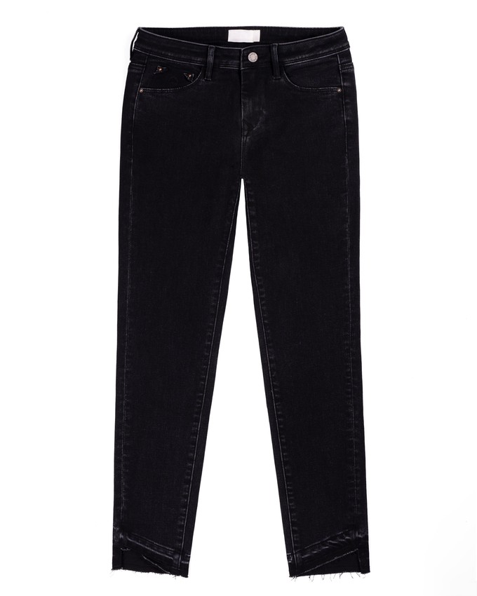 MID SUN Slim Comfortstretch - Design Details - Black Denim from DAWN Denim